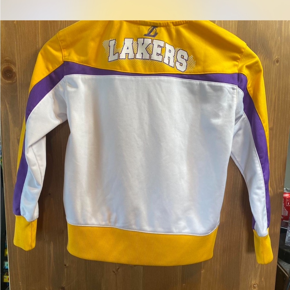 Lakers Kids Jacket - Yellow, Purple, White